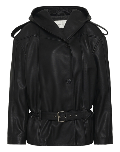 Gestuz - GZHara Hoodie Jakke - Black